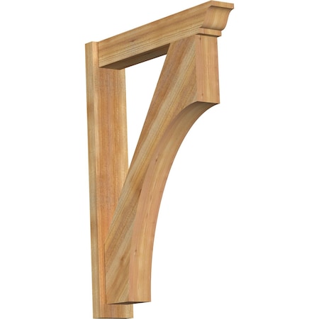 Ekena Millwork Westlake Rough Sawn Traditional Outlooker, Western Red Cedar, 6"W x 30"D x 42"H OUT06X30X42WTL01RWR
